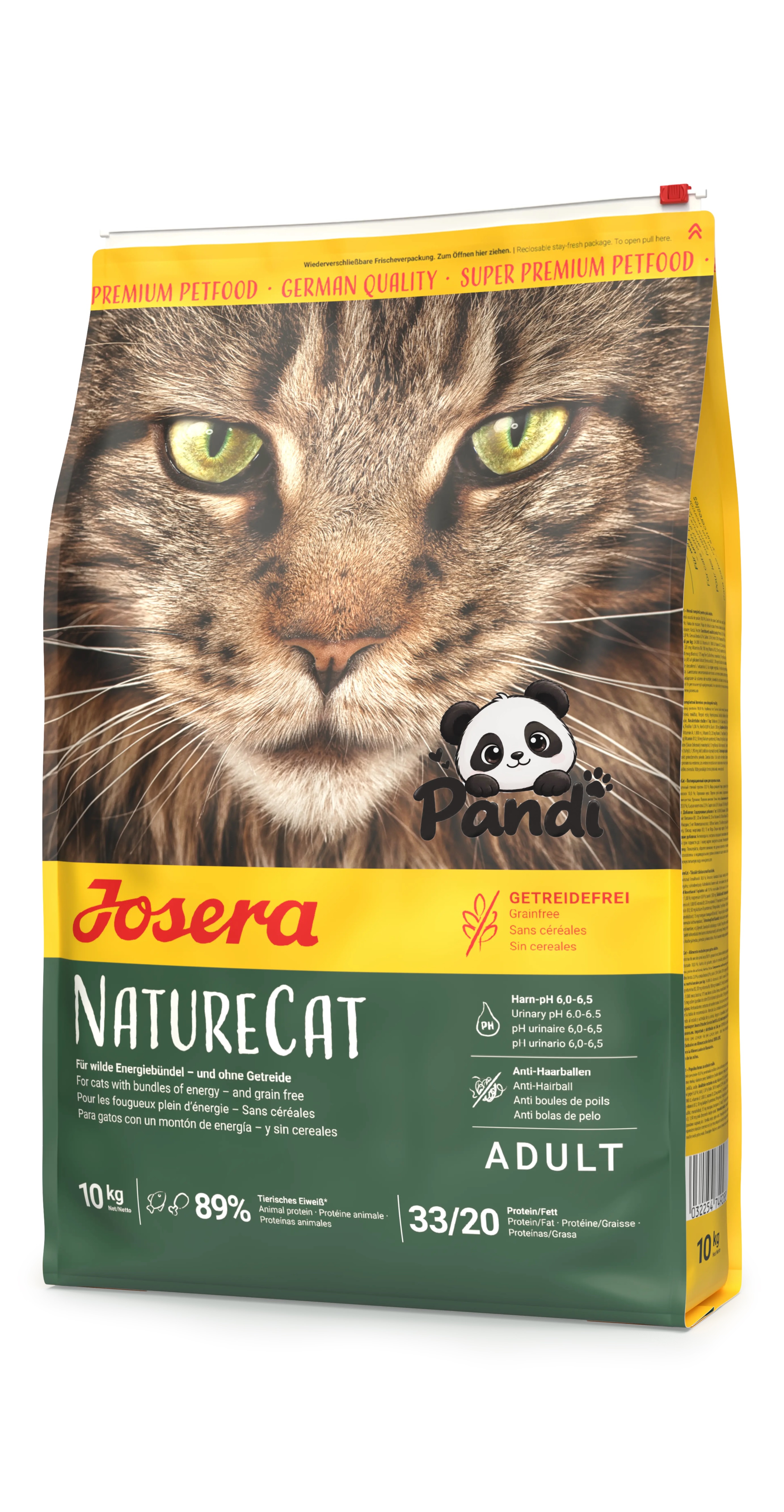 غذای خشک جوسرا نیچرکت NATURECAT